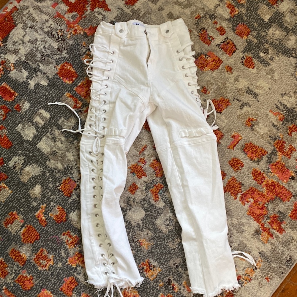 I AM GIA Holly White Pants